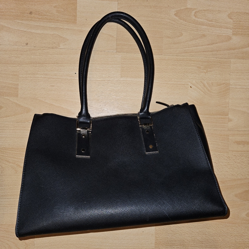 Designer Kelly & Katie Black Large 15x10x8" Purse See All Pics